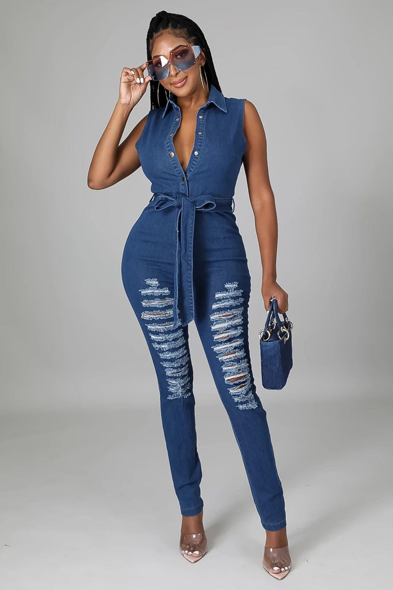 NOW TRENDING: DENIM JUMPSUITS - Torey's Treasures