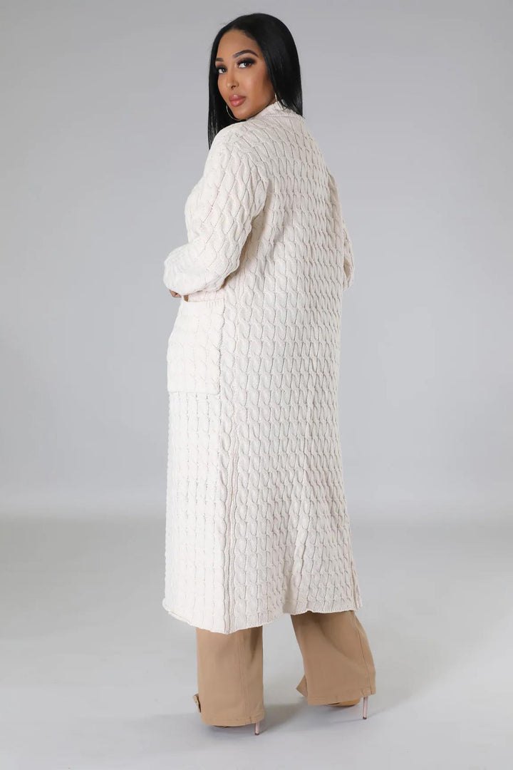 Izzy Cardigan - Ivory Dazzled By B