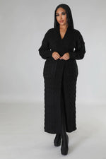 Load image into Gallery viewer, Kayla Cardigan - Black Dazzled By B
