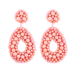 Load image into Gallery viewer, Water Droplet Bohemian Earrings - Pink Dazzled By B
