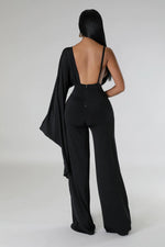 Load image into Gallery viewer, The “Fabulosity” Black Jumpsuit Dazzled By B
