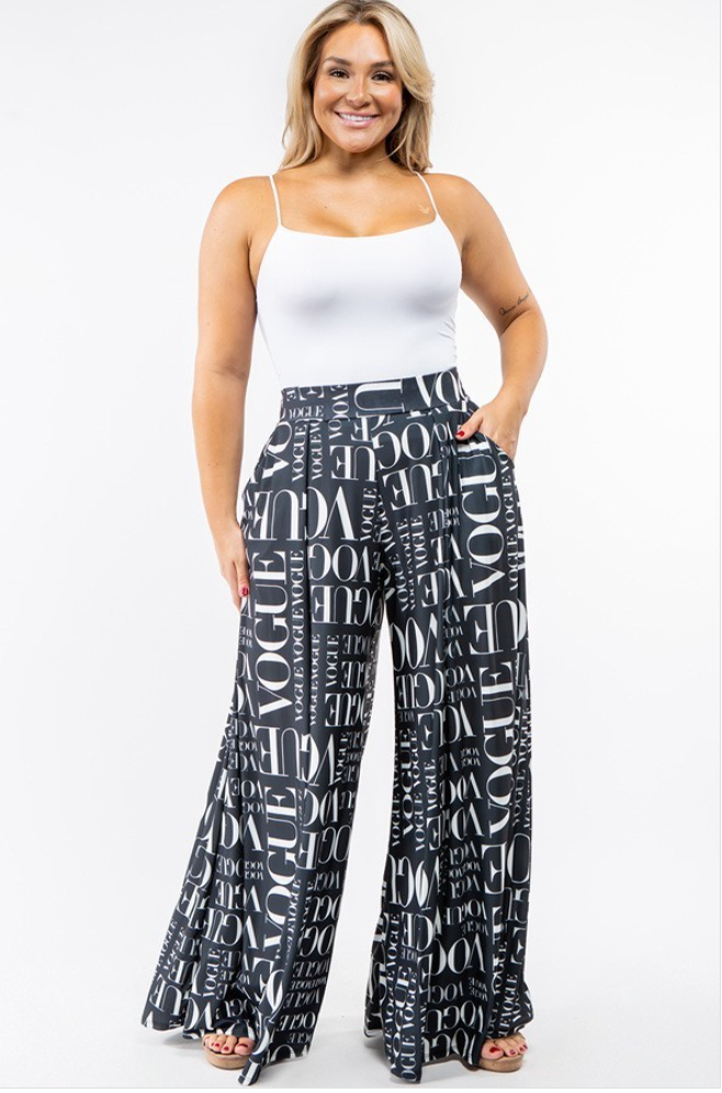 The Vogue Pants - Black Dazzled By B