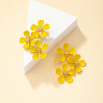 Load image into Gallery viewer, Yellow Alloy Flowers Dazzled By B
