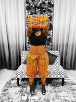 Load image into Gallery viewer, Harem Kente Design Pants Dazzled By B
