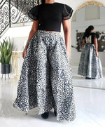 Load image into Gallery viewer, Leopard Print Palazzo Pants Dazzled By B
