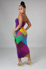 Load image into Gallery viewer, Turning Heads 2 Piece Set Dress Dazzled By B
