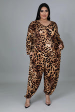 Load image into Gallery viewer, Animal Instinct Behavior Jumpsuit Dazzled By B
