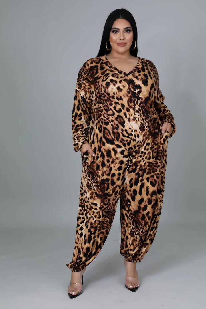 Animal Instinct Behavior Jumpsuit Dazzled By B