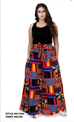 Load image into Gallery viewer, Kente Print Pink Palazzo Pants Dazzled By B
