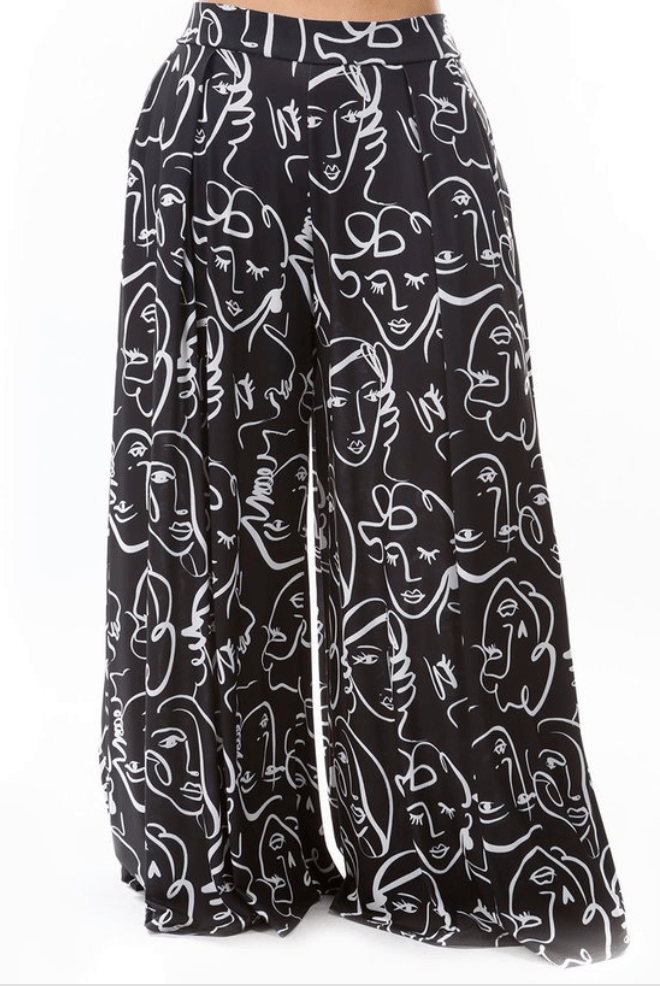 The Face Pants - Black Dazzled By B