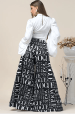 Load image into Gallery viewer, The Vogue Pants - Black Dazzled By B
