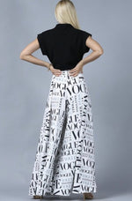 Load image into Gallery viewer, The Vogue Pants - White Dazzled By B
