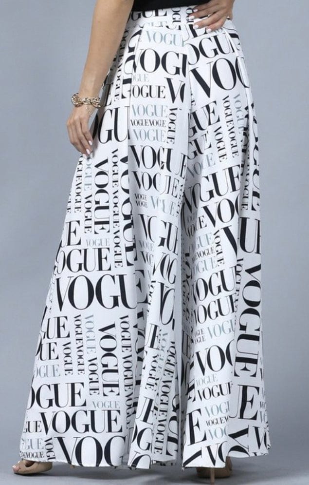 The Vogue Pants - White Dazzled By B