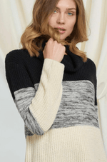 Load image into Gallery viewer, Color Block Sweater Dazzled By B
