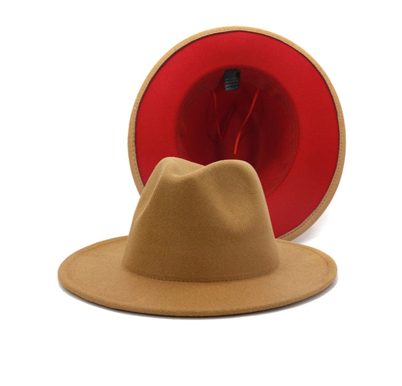 Camel/Red Fedora Dazzled By B