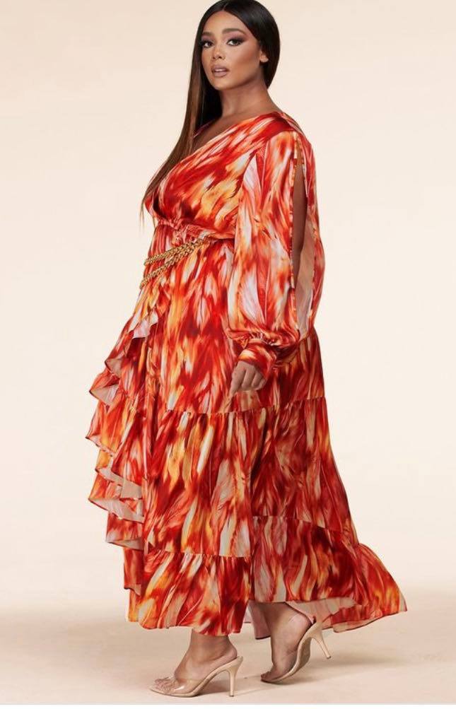 Fire Fantasy Dress Dazzled By B