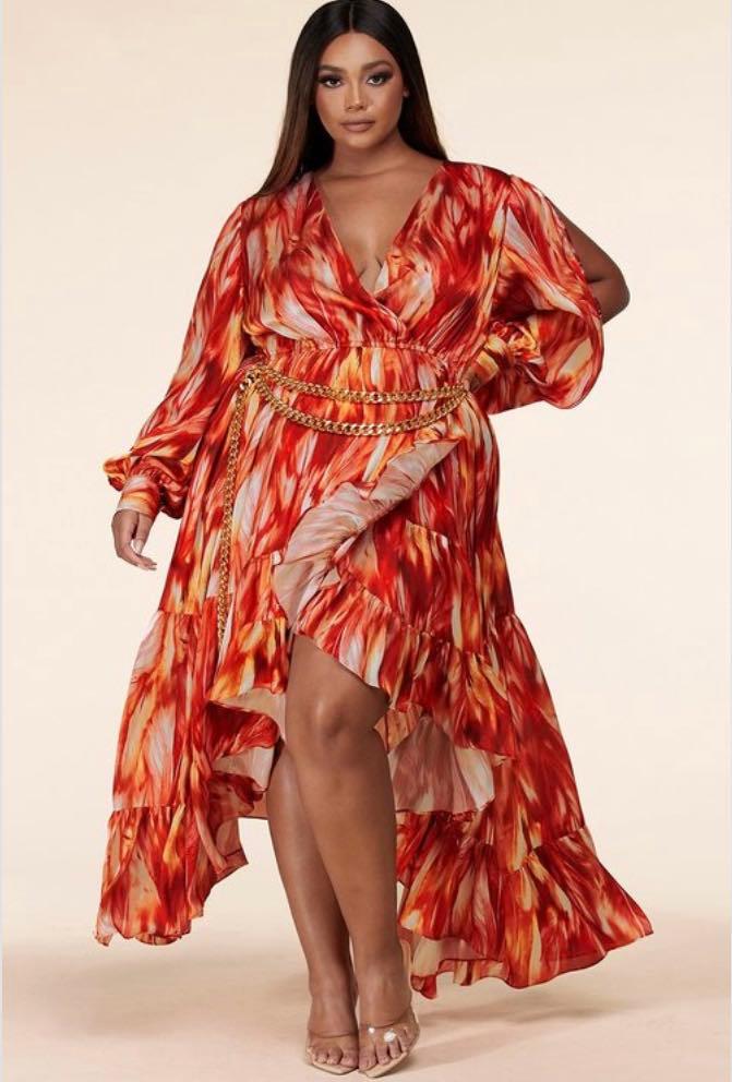 Fire Fantasy Dress Dazzled By B