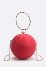 Load image into Gallery viewer, Peached Ball Pendant Bag Dazzled By B
