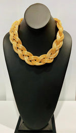 Load image into Gallery viewer, The Braided Necklace - Gold Dazzled By B
