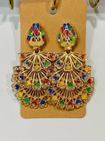 Load image into Gallery viewer, The Parul Earrings - Multi Color Dazzled By B
