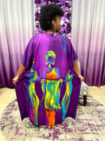 Load image into Gallery viewer, Hand Painted Kaftan Dress - Multiple Colors Available Dazzled By B
