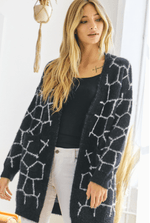 Load image into Gallery viewer, Marble Print Cardigan Dazzled By B
