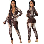 Load image into Gallery viewer, Bodysuit 2 Piece Printed Set - Multiple Colors Dazzled By B
