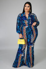 Load image into Gallery viewer, I know I am the Boss Pant Set Dazzled By B
