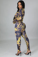 Load image into Gallery viewer, Wild About Me Bodysuit Pant Set Dazzled By B
