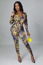 Load image into Gallery viewer, Wild About Me Bodysuit Pant Set Dazzled By B
