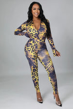 Load image into Gallery viewer, Wild About Me Bodysuit Pant Set Dazzled By B
