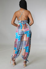 Load image into Gallery viewer, Satin Me Pant Set Dazzled By B
