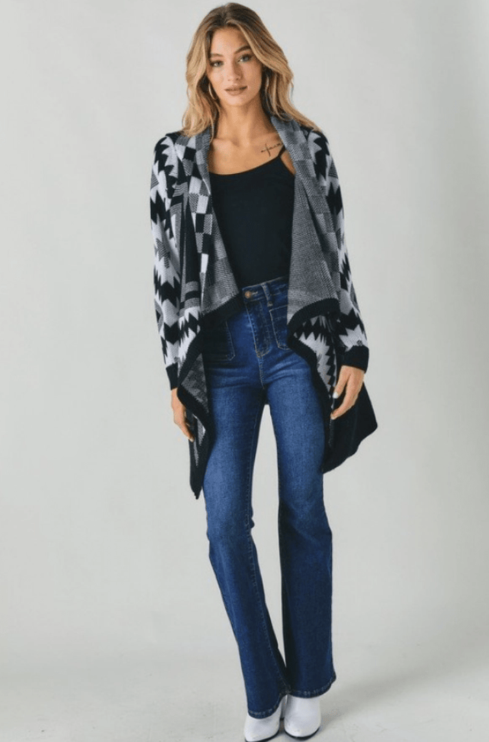 The Hi-Low Cardigan Dazzled By B